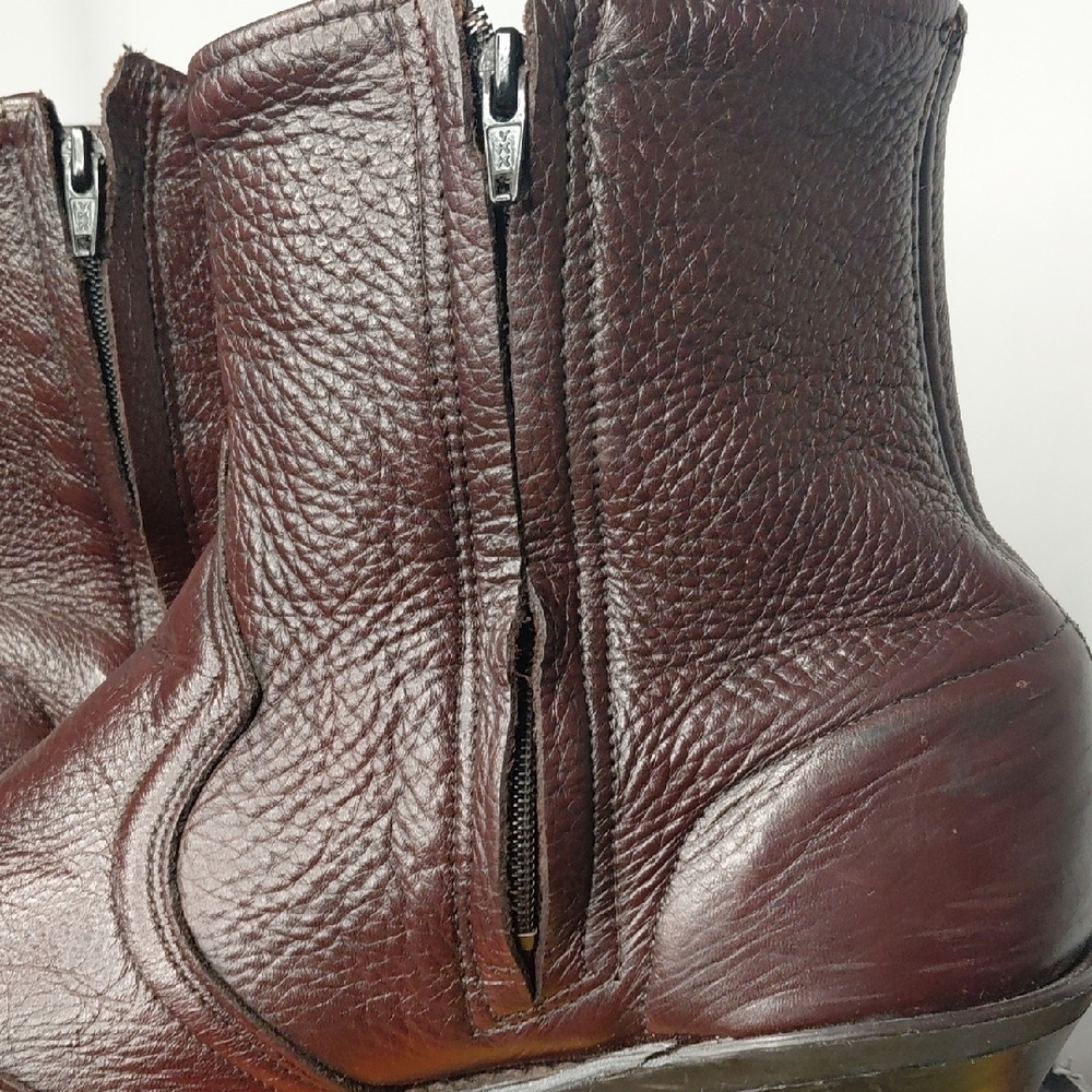 Abilene Boot Co. Dark Brown Western Boots - Picture 10 of 10